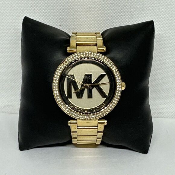 Michael Kors Parker MK5784 Women\'s Gold Stainless Steel Analog Dial Watch NUL14 main image 9